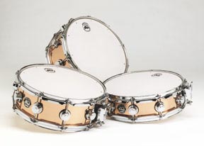 Drum Workshop Copper Snare Drums