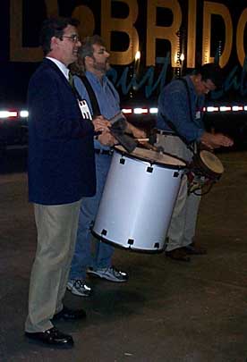 Drum Circle at Summer NAMM