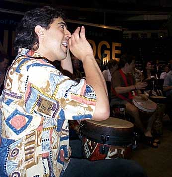 Drum Circle at Summer NAMM