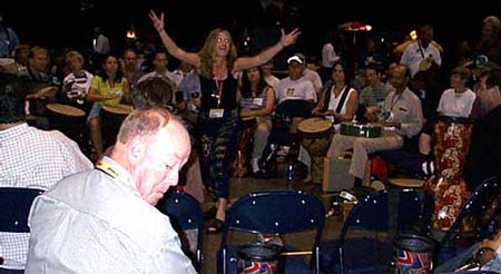 Drum Circle at Summer NAMM