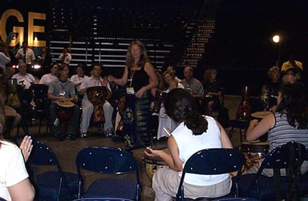 Drum Circle at Summer NAMM