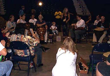 Drum Circle at Summer NAMM