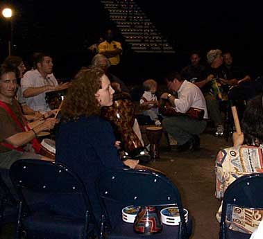 Drum Circle at Summer NAMM