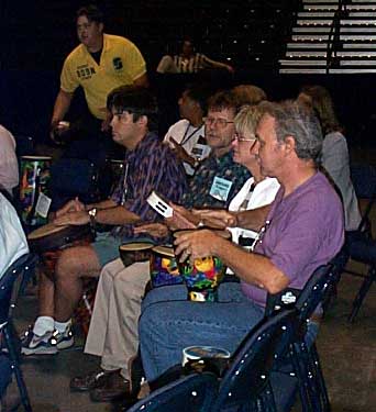 Drum Circle at Summer NAMM