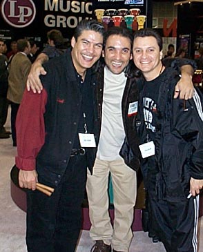 Raul Rekow, El Negro Hernandez & Karl Perazzo