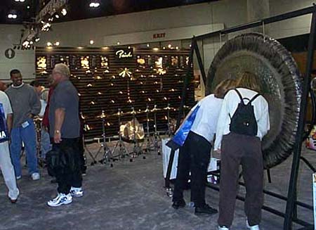 The Paiste Booth