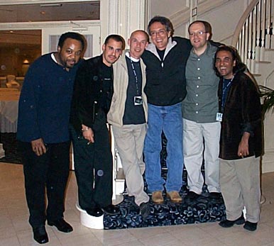 Jeff Watts, Marc Quinonnes, Ian Croft, Vinnie Colaiuta, Colin Scofield, El Negro Hernandez