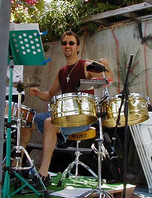 drummer Julio Figueroa