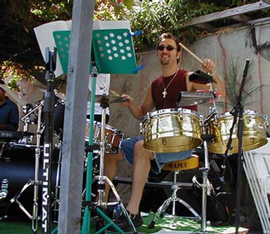 drummer Julio Figueroa