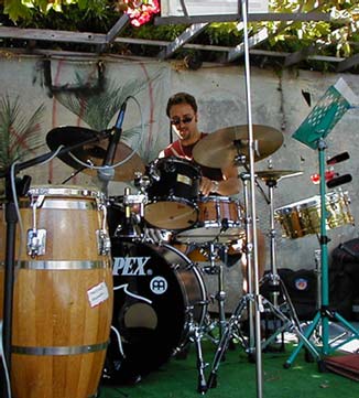 drummer Julio Figueroa