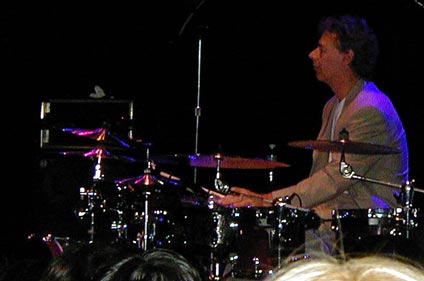 drummer Bill Bruford