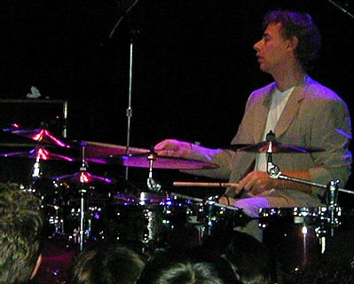 drummer Bill Bruford