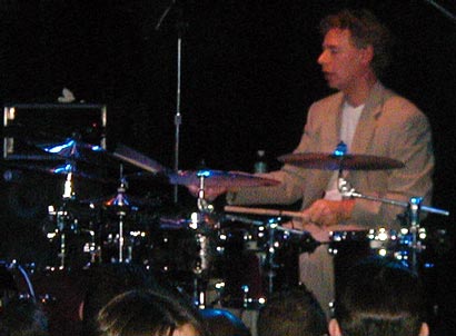 drummer Bill Bruford