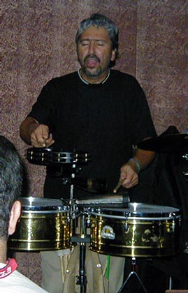 percussionist Luis Conte