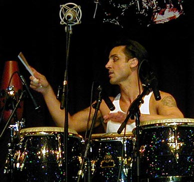 drummer Daniel de Los Reyes